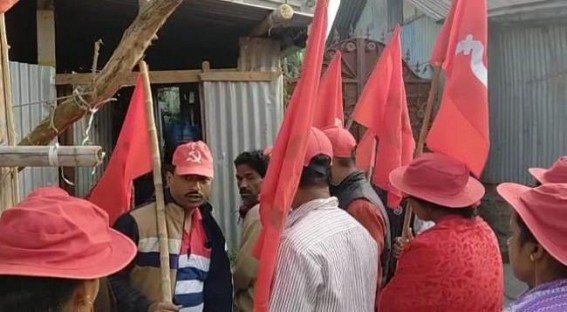 Ahead of the upcoming Assembly Poll, CPI-M party held Door to Door in 4 Barajala Assembly Constituency